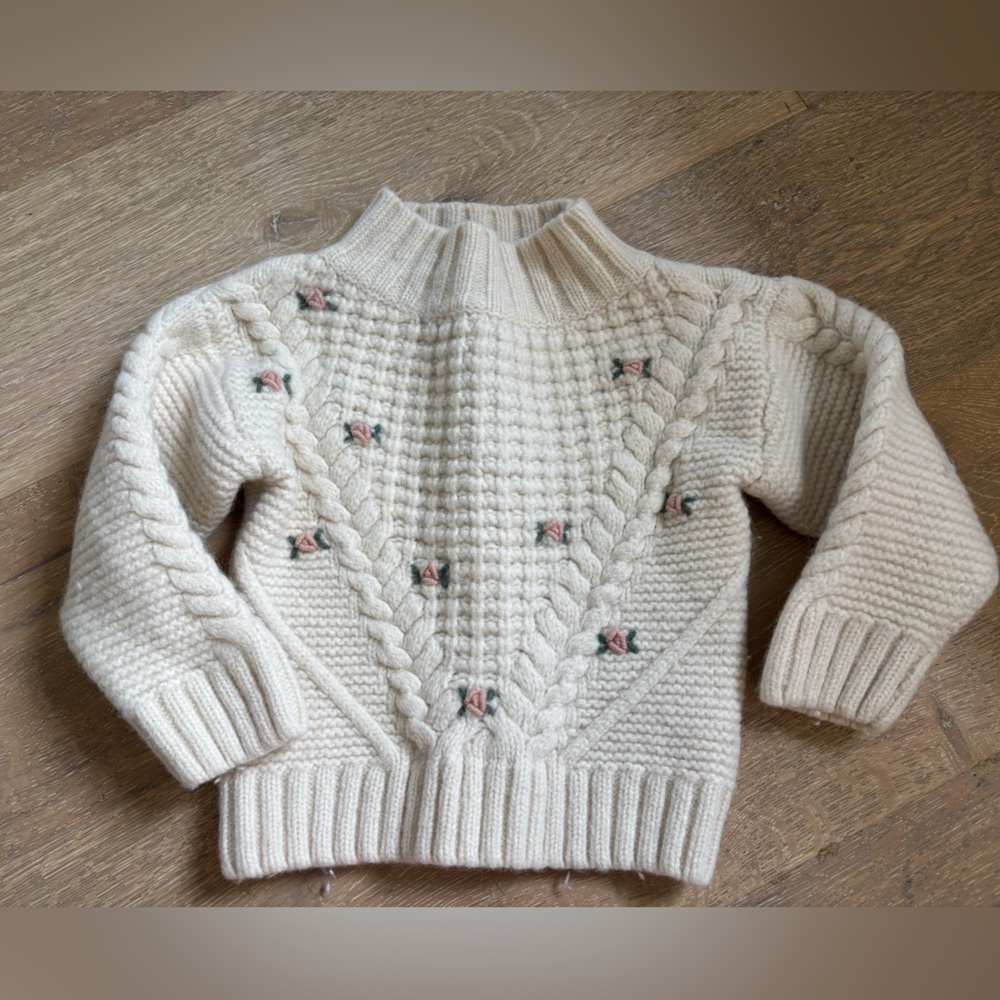 Girls 3-4T Belle Enfant wool sweater